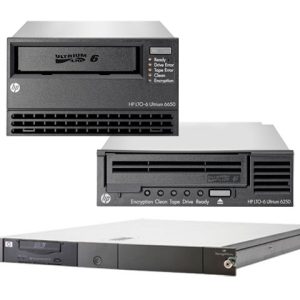 Ленточные накопители HPE StoreEver LTO-6 Ultrium 6250 / 6650 SAS Tape Drive