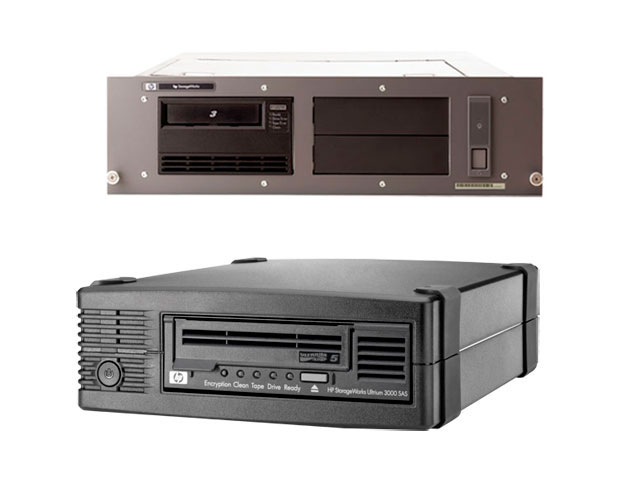 Ленточные накопители HPE StoreEver LTO-5 Ultrium 3000 / 3280 SAS Tape Drive