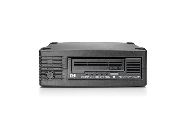 HP StorageWorks LTO-5 Ultrium 3000 SAS Tape Drive in 1U Rack-mount Kit