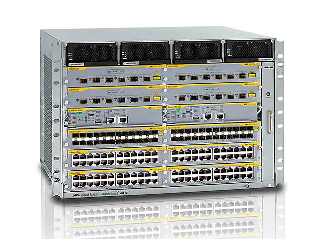 Коммутаторы Allied Telesis SwitchBlade x8112 (AT-SBx8112) серии x8100